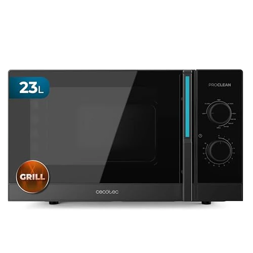 Limited offer: Cecotec Proclean 4120 microwave 23L, 800W and 1000W, even cooking, 8 power levels, defrost function, 35mins timer, 285mm turntable from 92.90 EUR to 64.90 EUR (save 30%)