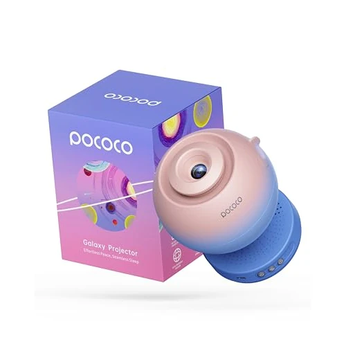 Offerta a tempo: POCOCO Lampada Proiettore Stelle, Planetario Per Bambini, Planetario Proiettore, cielo stellato soffitto, Ceiling Star Projector, Home Planetarium for Children and Adults for Bedroom - 33% da 119.99 € a 79.99 €