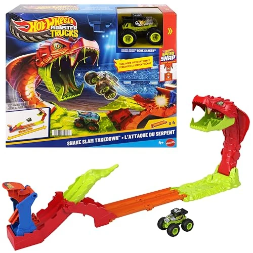 Oferta limitowana: Hot Wheels Monster Trucks Snake Slam Takedown i Bone Shaker z 87.95 zł na 87.95 zł (oszczędź 0.00%)