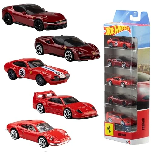 Limited-time offer: Hot Wheels 5-Pack of Ferrari 1:64 Scale Cars from 11.50 £ to 11.50 £ (save 0.00%)