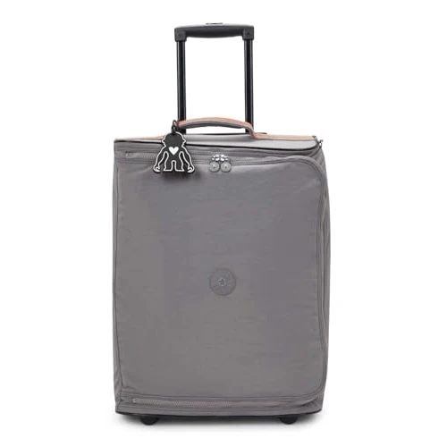kipling trolley Basic Teagan C Inviting Grey grijs 55cm