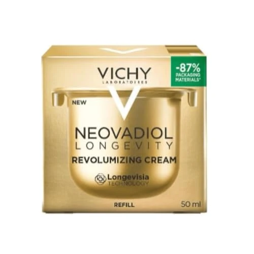 Limited-time offer: Vichy Neovadiol Longevity Pro-Volume Cream, Plumping Anti-Ageing Cream | For visible volume in five areas of the face, with innovative Longevisia technology, Proxylane, NAD+ booster, Senevisium from 37.46 £ to 37.46 £ (save 0.00%)
