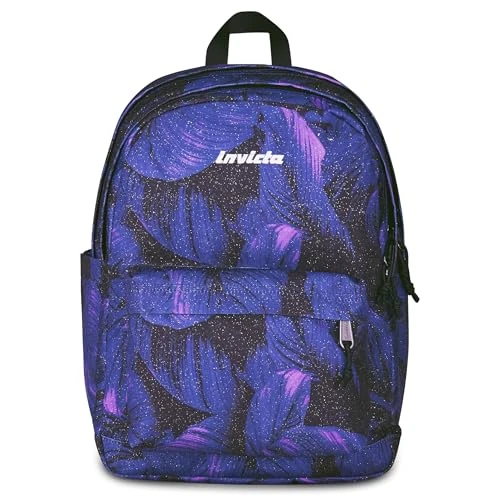 Oferta limitada: Invicta Mochila escolar Lab Fantasy Shine, morado, doble compartimento con bolsillo para PC y bolsillo para botella, 27 l, escuela secundaria y superior, mochila para niña de 54.76 € a 54.76 € (ahorro 0.00%)