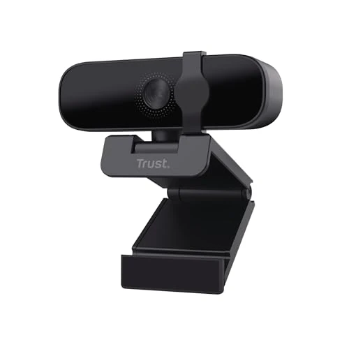 Offerta a tempo: Trust Oran 1080p Webcam PC con Microfono, Web Camera PC USB con Filtro Privacy, Fuoco Fisso 30 FPS, Plastica Riciclata 85%, Videocamera Full HD per Laptop Desktop Mac Windows Skype Zoom Teams - 24% da 24.99 € a 18.99 €