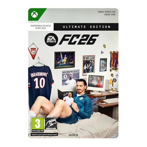 Offerta a tempo: EA SPORTS FC 26 - Xbox S│X Ultimate Edition - Codice download - 60% da 109.99 € a 43.99 €