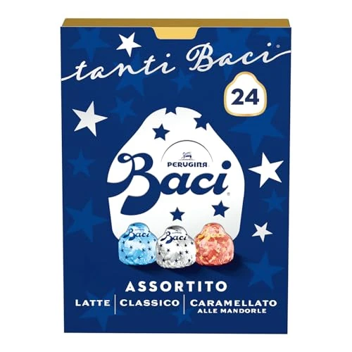 Offerta a tempo: BACI PERUGINA Tanti Baci Cioccolatini Assortiti, Scatola Regalo Amabile 325g — 30% da 13,49 € a 9,49 €