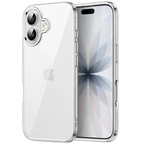 Offerta a tempo: JETech Cover per iPhone 17, Anti-Ingiallimento, Trasparente | Protezione Antiurto, Retro in PC Rigido Antigraffio, Custodia Bumper TPU Trasparente Resistente - 10% da 10.99 € a 9.92 €