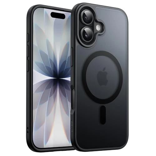 Zeitlich begrenztes Angebot: JETech Magnetische Hülle für iPhone 17 6,3 Zoll Kompatibel mit MagSafe, Transluzente Matt Rückseite Dünn Minimalistische Stoßfeste Handyhülle (Schwarz) von 12.99 € auf 10.95 € (16% Rabatt)