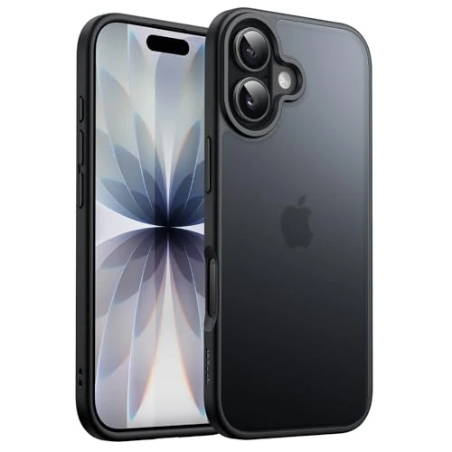 Limited-time offer: JETech Matte Case for iPhone 17 6.3-Inch, Shockproof Military Grade Drop Protection, Frosted Translucent Back Minimalist Phone Cover, Anti-Fingerprint (Black) from 10.99 £ to 10.99 £ (save 0.00%)