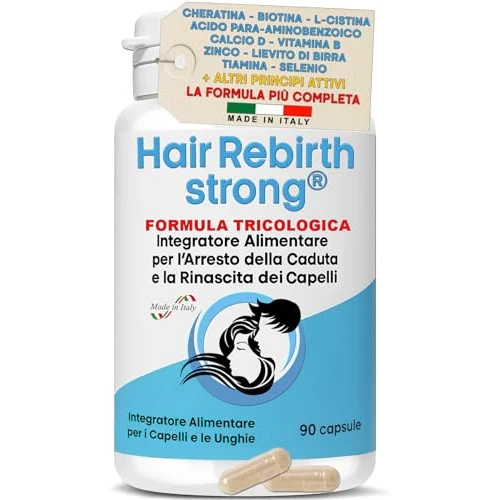 Offerta a tempo: HAIR REBIRTH STRONG * 90 capsule * la Migliore Cura per i Capelli * Nuova Etichetta — 7% da 48,90 € a 45,48 €