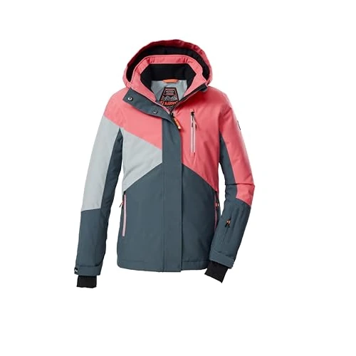 Oferta limitowana: killtec Dziewczynki Kurtka narciarska/funkcjonalna kurtka z kapturem i osłoną przeciwśnieżną KSW 209 GRLS SKI JCKT, dunkel denim/koralle pink/hell rauchblau, 152, 43563-000 z 352.17 zł na 352.17 zł (oszczędź 0.00%)