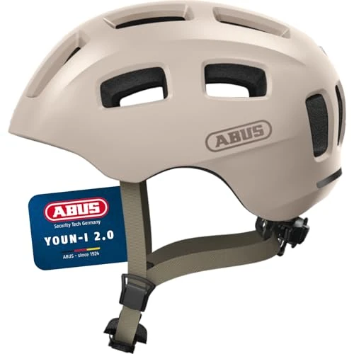 Offre limitée : ABUS Casque Vélo Youn-I 2.0, Beige, Taille S de 69.95 € à 29.14 € (58% de remise)