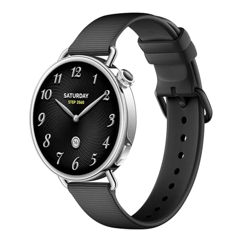 Limitiertes Angebot: XIAOMI Watch S4 41mm Smartwatch – Edelstahlgehäuse, Ultraleicht, 150+ Sportmodi, präzise Menstruationszyklus-Vorhersage, Sicherheits-Notruffunktion, Fluorkautschuk-Armband Schwarz von 159.99 EUR auf 119.00 EUR (Spare 26%)