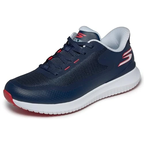 Offre limitée : Skechers Homme Slip-ins: Go Golf Flight Spikeless Lace Up Mesh Trainers for Mens, Navy, 41.5 EU de 99.95 € à 79.95 € (20% de remise)