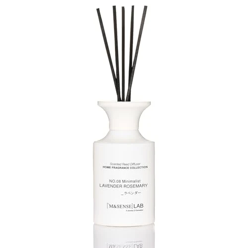 Offerta a tempo: M&SENSE Diffusore Profumo Ambiente Lavanda Rosmarino 300ml con 8 Bastoncini, Profumatore per Ambienti con Oli Essenziali, Ideale per Aromaterapia, Regali per Casa Nuova, per Bagno, Casa, Ufficio - 19% da 29.99 € a 24.35 €