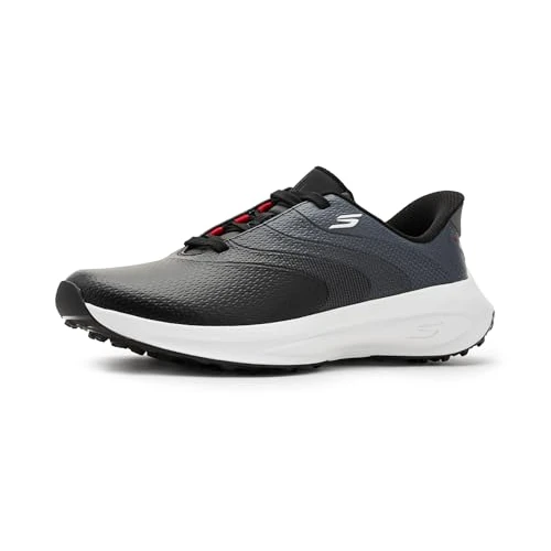 Offerta a tempo: Skechers Uomo Go Golf Mens Synthetic Upper Lace Up Spike Less Golf Shoe Slip-in ALLENATRICE, Black, 40 EU - 45% da 119.95 € a 65.99 €