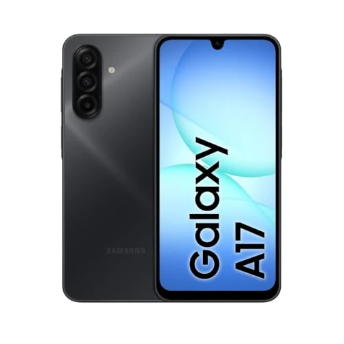 Offerta a tempo: Samsung Galaxy A17 5G, 3 anni di Garanzia del produttore, Android 15, Display Super AMOLED 6.7", 4GB RAM, 128GB, Batteria 5.000 mAh, Resistenza IP54, memoria espandibile, Black [Versione Italiana] - 21% da 239.00 € a 189.00 €