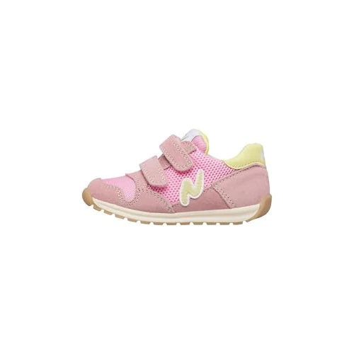 Tijdelijke aanbieding: Naturino Sammy 3 VL. Suede/Net Pink Paglia van 87.80 € naar 59.63 € (32.08% korting)