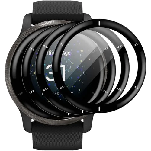 Offerta a tempo: Pnakqil 3 Pezzi Pellicola Protettiva vetro Temperato per Garmin Venu 2,HD Chiaro AntiGraffio Alta Risoluzione Pellicola Protettiva per Garmin Venu 2 Protezione Pellicola - 43% da 6.99 € a 3.99 €