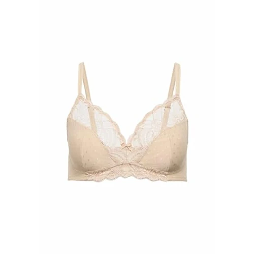 Offerta a tempo: Marks & Spencer Reggiseno Amelia in Pizzo Senza Ferretto a Coppa Intera da Donna - 50% da 27.00 € a 13.50 €