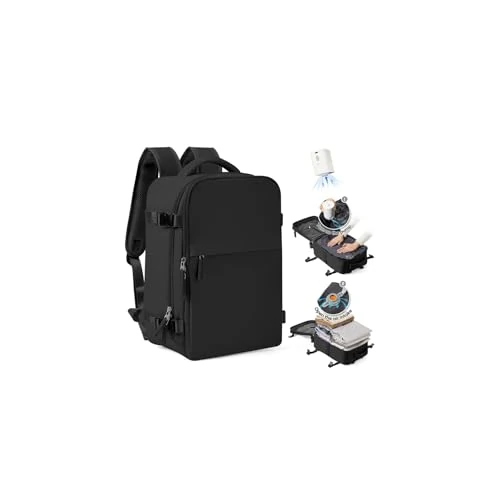 Oferta limitada: SZLX Mochila al Vacío con Bomba Mochila Viaje Cabina Avion 40x30x20 Ryanair Equipaje de Mano 40x20x30 Vueling Wizzair Mochila Viaje Cabina Avion 40x20x25 Mujer Hombre Bolsas de Viaje 45x36x20 Easyjet de 56.99 € a 56.99 € (ahorro 0.00%)