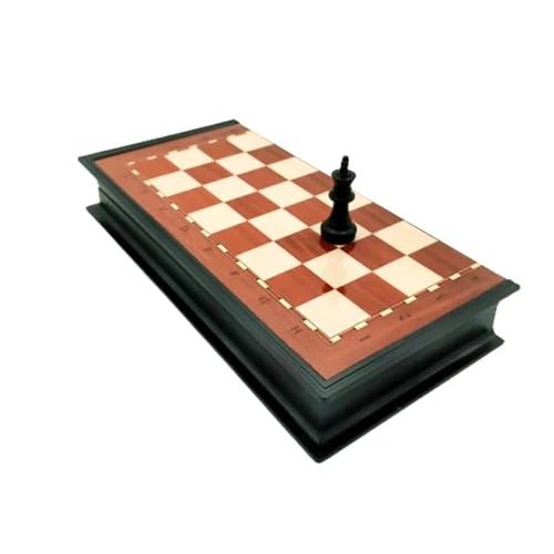 Offerta a tempo: Scacchiera Magnetica Portatile, Portatile Scacchiera Magnetica Chess Dama Scacchi Pieghevole da Viaggio per Adulti e Bambini (classico 20cm, Marrone Chiaro) - 45% da 12.90 € a 7.12 €