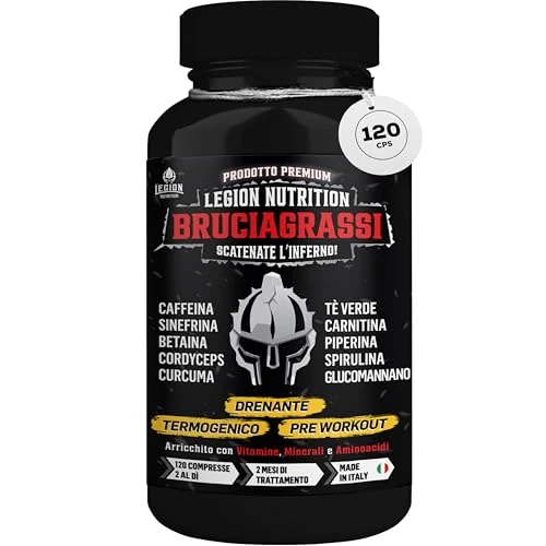 Oferta limitada: Legion Nutrition Suplemento con cafeína, sinefrina, carnitina, glucomanano, cordyceps, betaína, té verde, espirulina. 120 cpr para hombre y mujer de 24.90 EUR a 24.90 EUR (ahorro 0%)