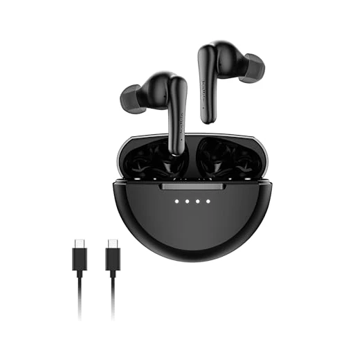Offre limitée : Belkin SoundForm Rhythm True Wireless Écouteurs sans Fil avec ANC et Micro Intégré, Réduction Active du Bruit, Recharge Rapide USB-C, Autonomie De 28 h, Indice D'étanchéité IPX5, Bluetooth, Noir de 39.99 € à 34.78 € (13% de remise)