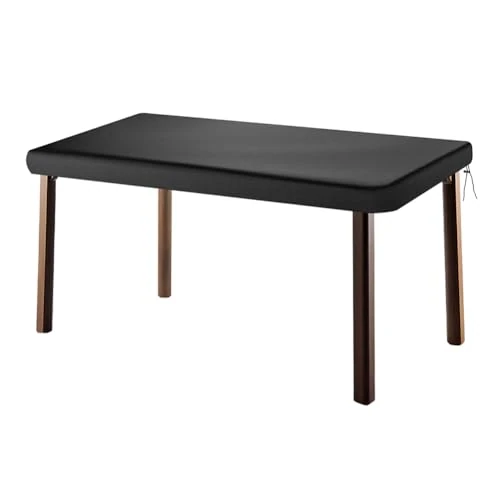 OFFCUP Tafelbladhoes Waterdichte Tuintafelhoes Beschermhoes Winterbestendige Tuinmeubelhoes 210D Oxford Stof UV-bestendige Tafelbladhoes met Trekkoorden Tuintafel Beschermhoes