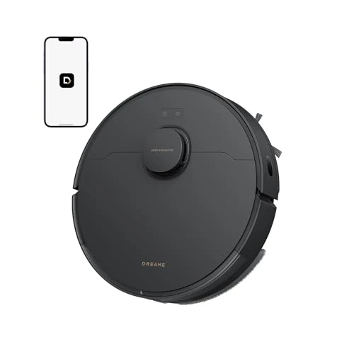 Oferta limitada: DREAME D20 Robot Aspirador, Succión de 13.000 Pa, Cepillo Doble para Pelo de Mascotas, Navegación LDS, Aspirado y Fregado 2 en 1, Suelos y Alfombras, Negro de 209.00 EUR a 177.00 EUR (ahorro 15%)