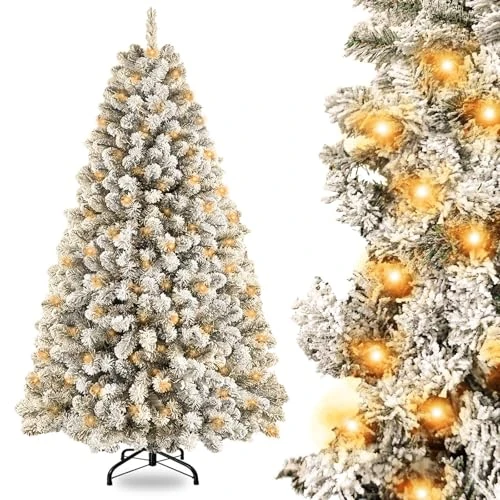 Limitiertes Angebot: kogxscej Groß Weihnachtsbaum Künstlich mit Beleuchtung,180cm Weihnachtsbaum Mit LEDs und 900 Spitzen,Künstlicher Weihnachtsbäume Passend für Weihnachten und Neujahr Haus Büro Dekoration. von 99.99 EUR auf 79.89 EUR (Spare 20%)
