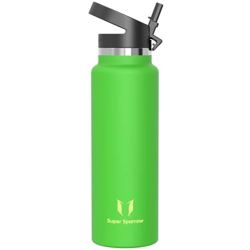 Oferta limitada: Super Sparrow Botella de Agua Acero Inoxidable - Botella Termica Boca Ancha con Paja 1.5L - Sin BPA, para Gimnasio, Deporte, Oficina, Yoga, Ciclismo de 25.95 € a 25.95 € (ahorro 0.00%)