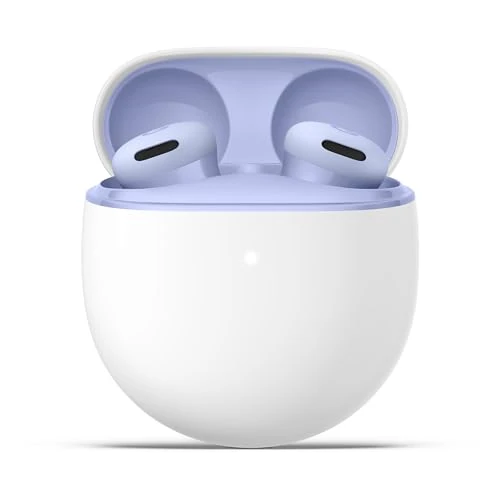 Google Pixel Buds 2a - Bezprzewodowe słuchawki z aktywną redukcją szumów - Lekkie i wygodne - Wodoodporne - Kompatybilne z Bluetooth - Iris