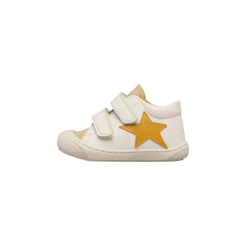 Zeitlich begrenztes Angebot: Naturino Lauflernschuhe aus Leder und Veloursleder, Weiß-Beige-Orange 21 von 77.48 € auf 77.48 € (0.00% Rabatt)