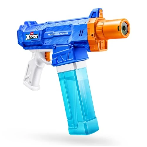 Oferta limitada: XSHOT Water Turbo Stream Motor Soaker de ZURU – Lanzador de Agua Motorizado con Tecnología Fast-Fill, Cañón LED y Batería Recargable, Dispara a 9m, Juguete de Verano para Niños de 8+ de 19.99 € a 19.99 € (ahorro 0.00%)