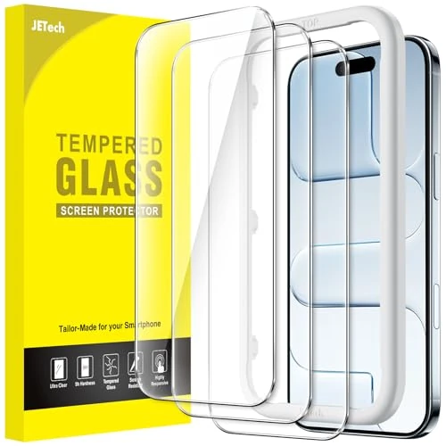 Offerta a tempo: JETech Pellicola Protettiva per iPhone Air, Vetro Temperato Film con Strumento di Facile Installazione, 9H Durezza, Compatibile con Custodia, 3 Pezzi - 3% da 8.51 € a 8.24 €