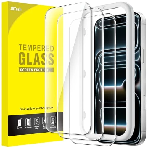 Offerta a tempo: JETech Pellicola Protettiva per iPhone 18 Pro Max/17 Pro Max, 3 Pezzi - 14% da 9.99 € a 8.56 €