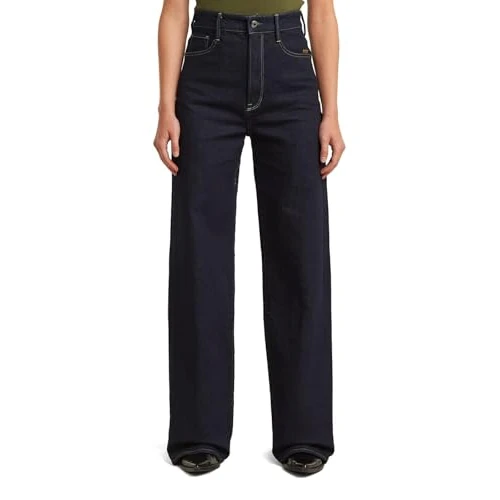 Offerta a tempo: G-Star Women's Deck 2.0 High Loose Jeans, Colour Blue, Size: Waist 26, Inseam 28 - 14% da 64.97 € a 55.55 €