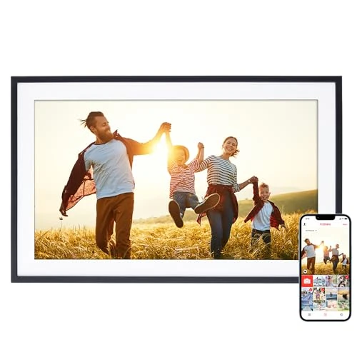 Offerta a tempo: Cornice Digitale Foto, Rollei Smart Frame WiFi 151 15,6 Frameo Portafoto Digitale 32GB 1920x1080 Schermo Tattile IPS Rotazione Automatica Condivisione di Foto e Video Cornice-Digitale-Foto-Frameo-WiFi - 35% da 199.00 € a 128.95 €