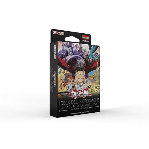 Offerta a tempo: YU-GI-OH! TCG - THE CHRONICLE DECKS: THE FALLEN & THE VIRTUOUS - ITA - 28% da 27.89 € a 19.99 €