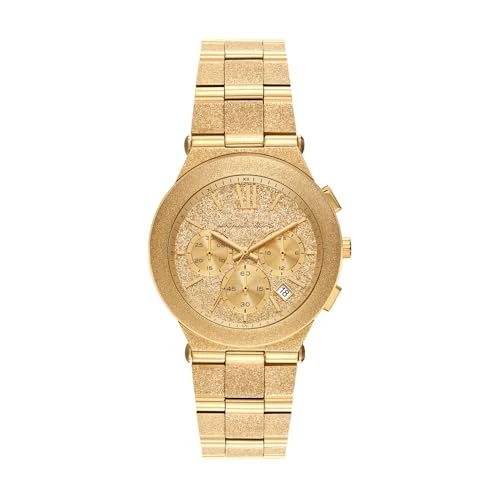 Offre limitée : Michael Kors Billie Montre Femme 40MM en Acier Inoxydable Doré, MK7556 de 230.30 € à 195.70 € (15% de remise)