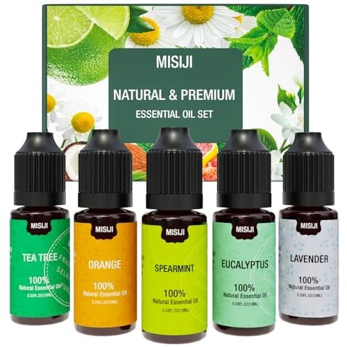 MISIJI zestaw olejków eterycznych do dyfuzora Aromaterapia Pura Natural 5 x 10 ml