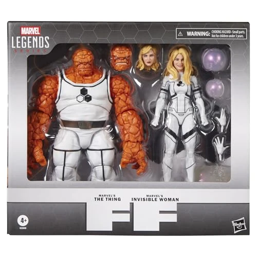 Oferta limitowana: Rzecz Marvela i Niewidzialna Kobieta Marvela z Future Foundation z serii Marvel Legends, dwie 15-centymetrowe figurki z komiksów o Fantastycznej Czwórce z 279.99 zł na 279.99 zł (oszczędź 0.00%)