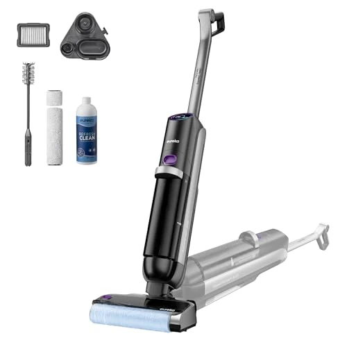 Offre limitee: Eureka RapidWash NEW630 Gen2 Aspirateur Laveur, Séchage Air Chaud 50℃, Anti-Emmêlement, Inclinaison au Plat, Autonomie de 38 Minutes. pour Sols Durs de 279.99 EUR a 249.99 EUR (economie 11%)