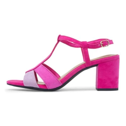 Oferta limitada: MARCO TOZZI Sandalia para mujer 2-28304-46, color rosa Comb, talla 41 EU de 49.95 € a 29.95 € (ahorro 40%)