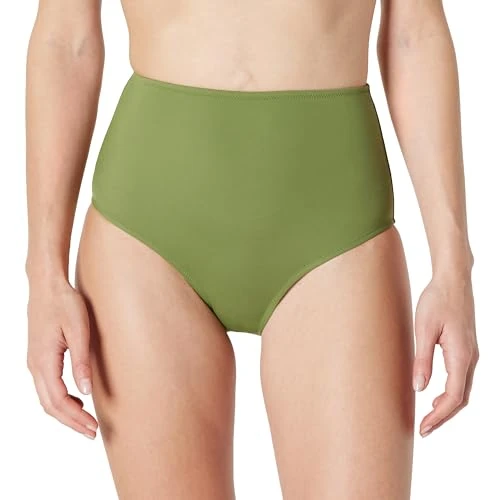 Oferta limitada: Amazon Essentials Parte de Abajo de Baño con Cintura Alta Mujer, Verde Oliva, 44 de 16.06 € a 16.06 € (ahorro 0.00%)