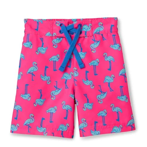 Offerta a tempo: Amazon Essentials Shorts da Bagno ad Asciugatura Rapida, Pantaloncini da Bagno Bambini e Ragazzi, Fenicottero Rosa Brillante, 10 Anni - 0.00% da 12.60 € a 12.60 €