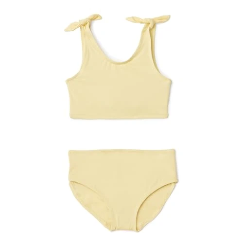 Oferta limitada: Amazon Essentials Bikini de Dos Piezas con Lazo Niñas, Amarillo Claro, 5 años de 14.38 € a 14.38 € (ahorro 0.00%)