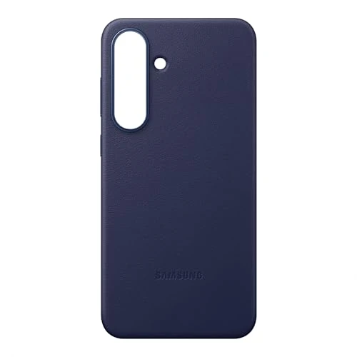Samsung Galaxy Official Kindsuit Faux Leather Case for S25 FE, Dark Blue