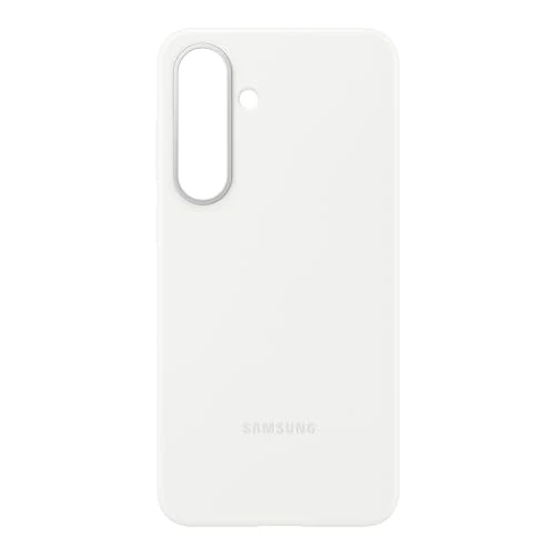 Offerta a tempo: Samsung Silicone Case cover morbida colorata in silicone per Galaxy S25 FE, White - 67% da 34.90 € a 11.37 €